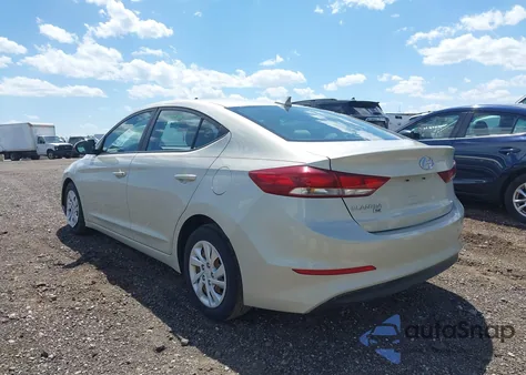 2017 Hyundai Elantra Se from USA, damaged, VIN 5NPD74LF0HH100859